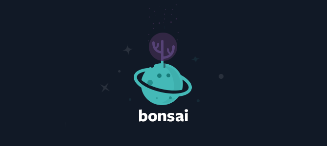 Bonsai Flat Logo Design