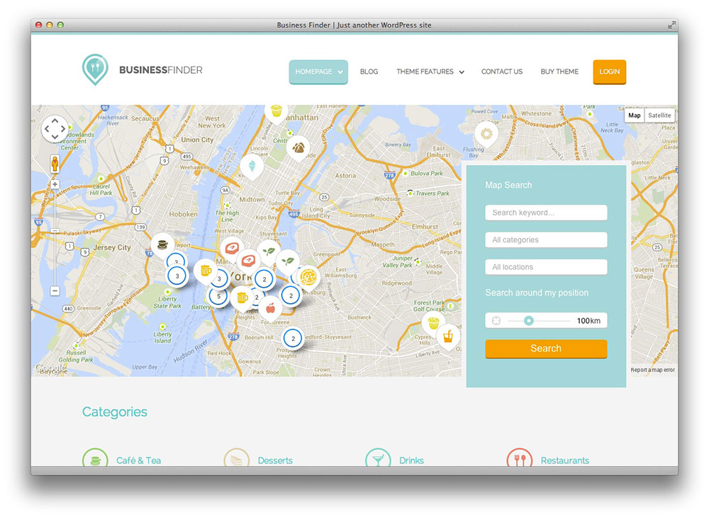 business finder wordpress theme 