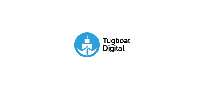 Tugboat Digital Flat Logo
