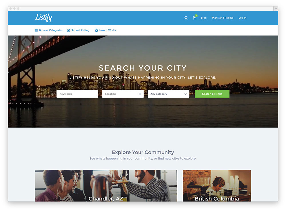 listify business directory theme