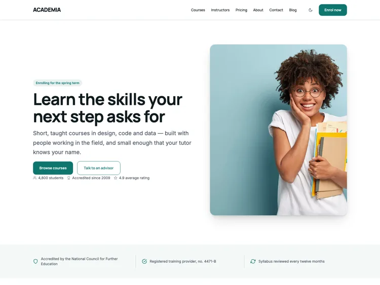 Academia - Education Theme
