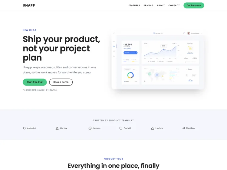 Unapp - Block Theme