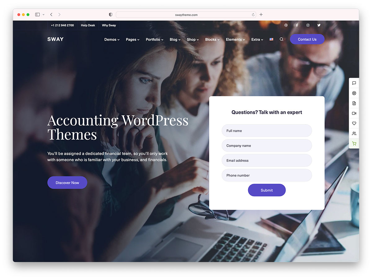 17 Professional Accountant Website Design Examples 2026 Colorlib