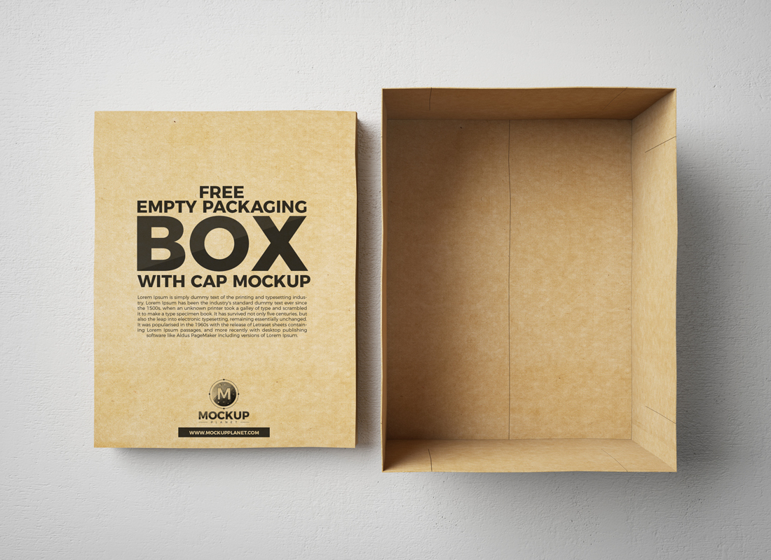 Disposable Pizza Boxes Mockup - Mockup World