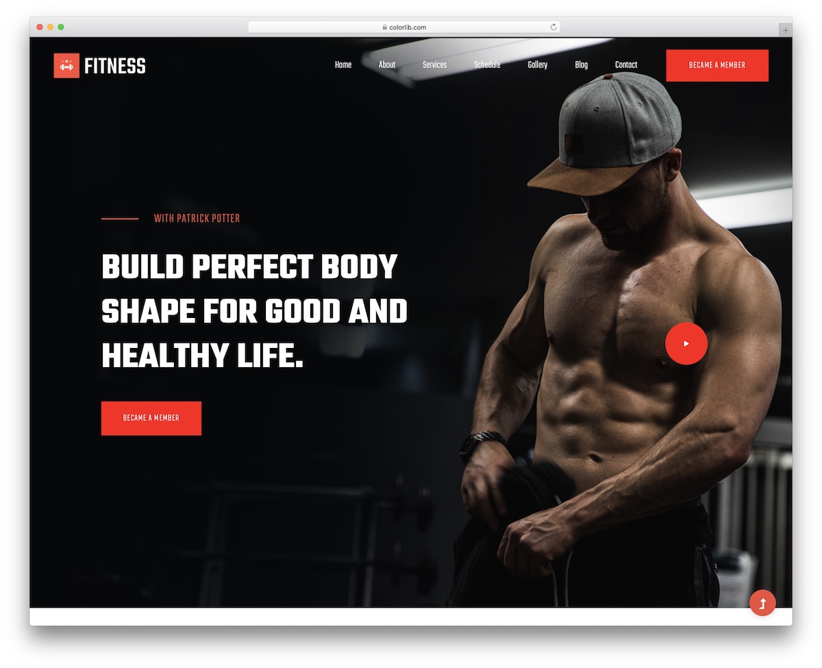 Bodyfit - Free Bootstrap Fitness Website Template 2024 - Colorlib