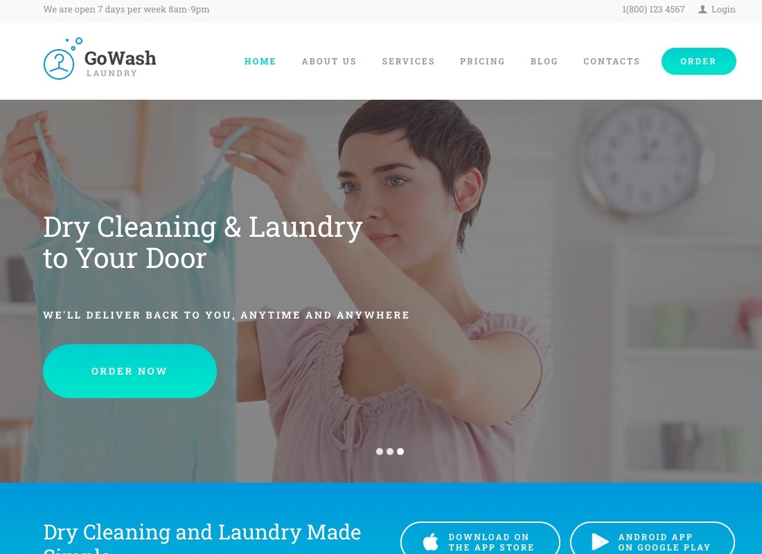 6 Best Laundry WordPress Themes for Beginners 2024 1