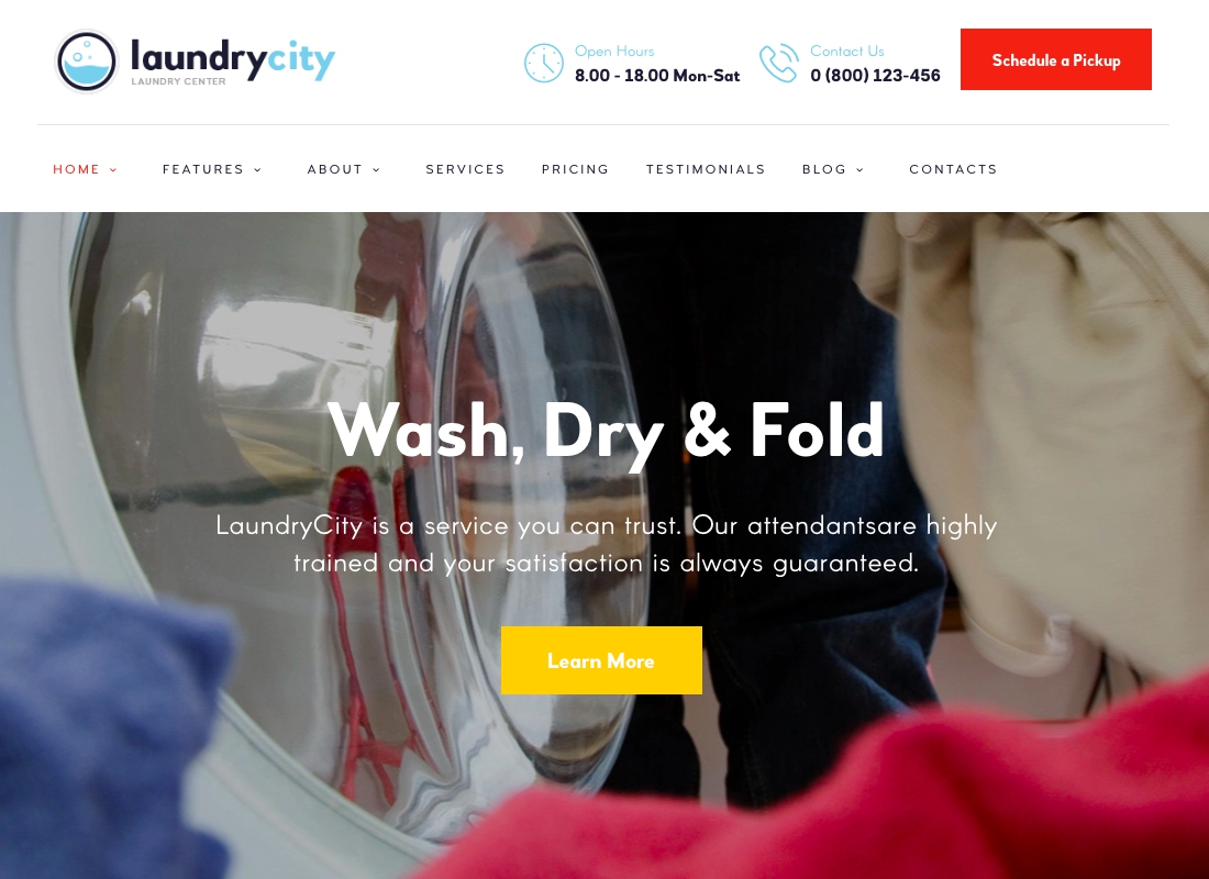 6 Best Laundry WordPress Themes for Beginners 2024 2