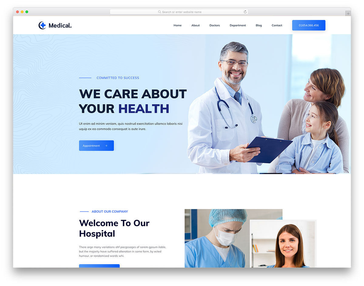 Medicalcenter Best Medical Center Website Template Colorlib