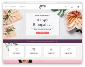 Best Florist Website Design