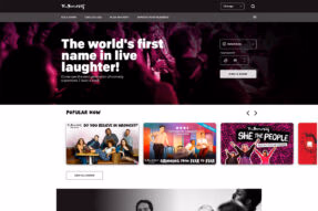 comedy websites design