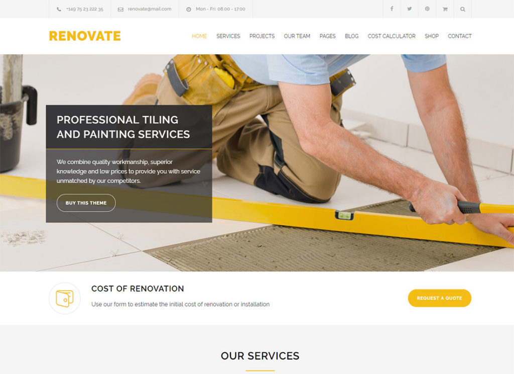 15 Best Electrician Website Templates (HTML & WordPress) 2026 Colorlib