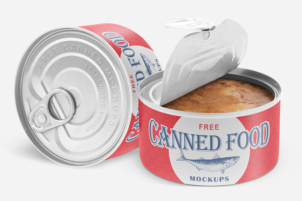 food packaging mockups