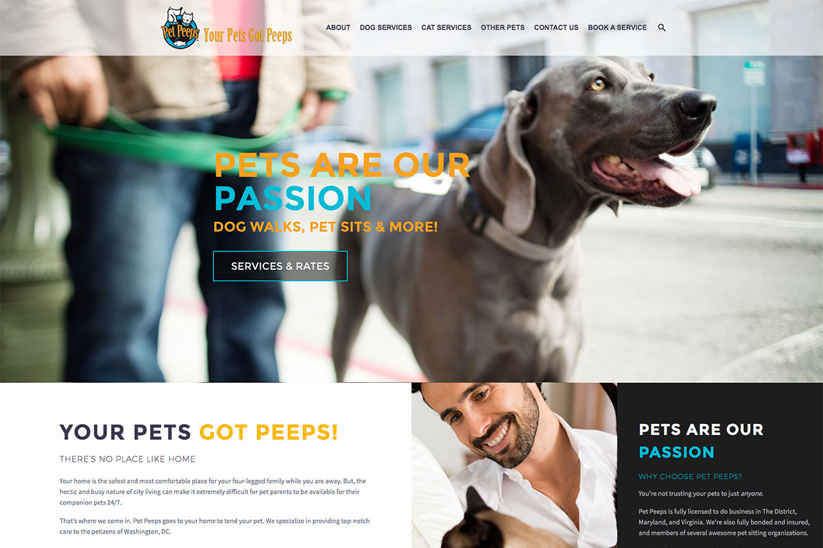 19 Best Pet Care Websites Design Inspiration 2022 - Colorlib
