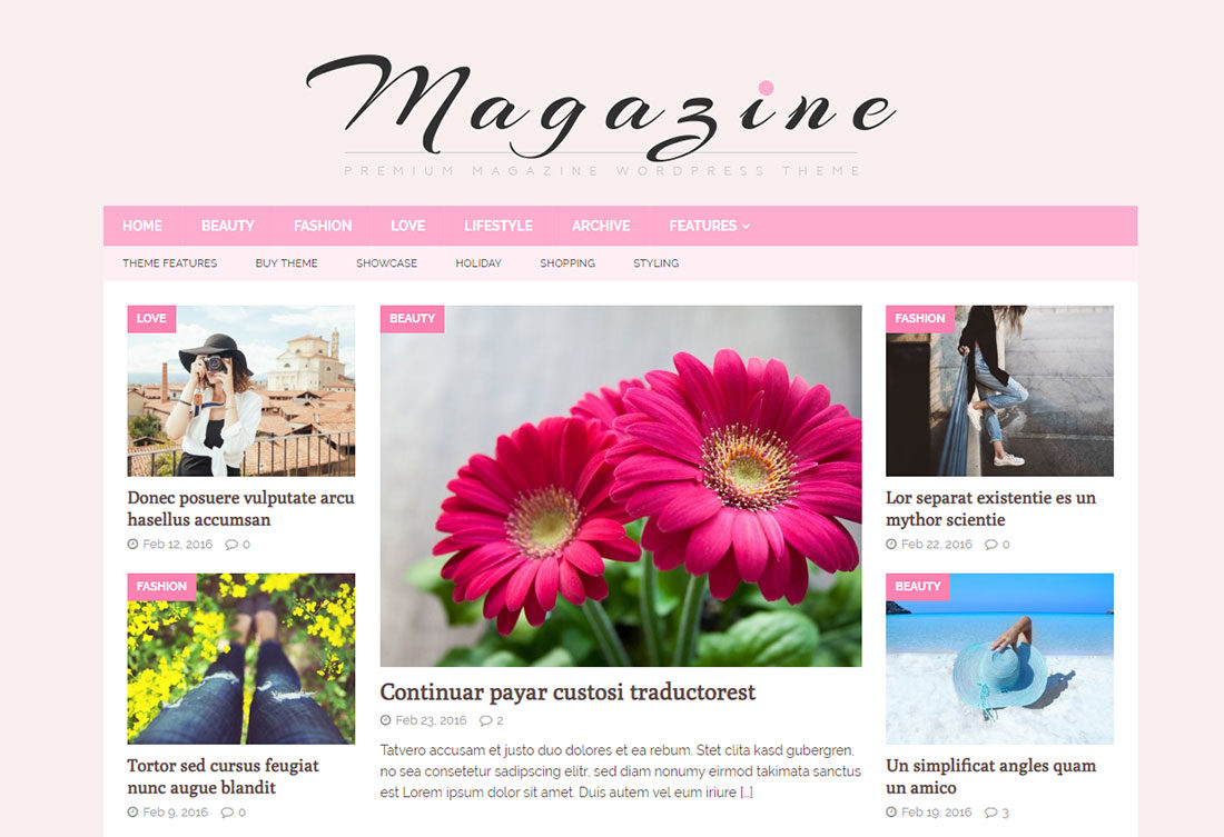 21 Best Free Feminine WordPress Themes 2020 - Colorlib