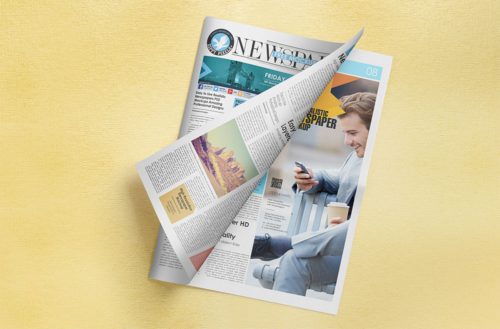31 Free Newspaper Templates For Publishers 2020 - Colorlib