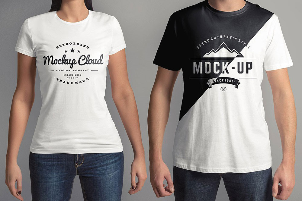 Download 40 Amazing White T Shirt Mockups For Graphics Design Colorlib PSD Mockup Templates