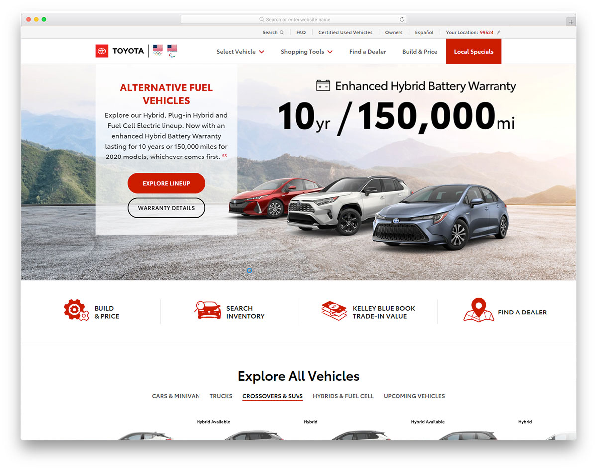 car dealer websites