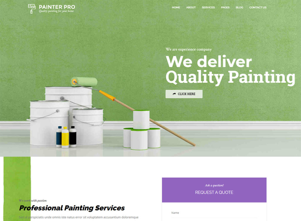 10 Best Painting Company WordPress Themes 2021 Colorlib