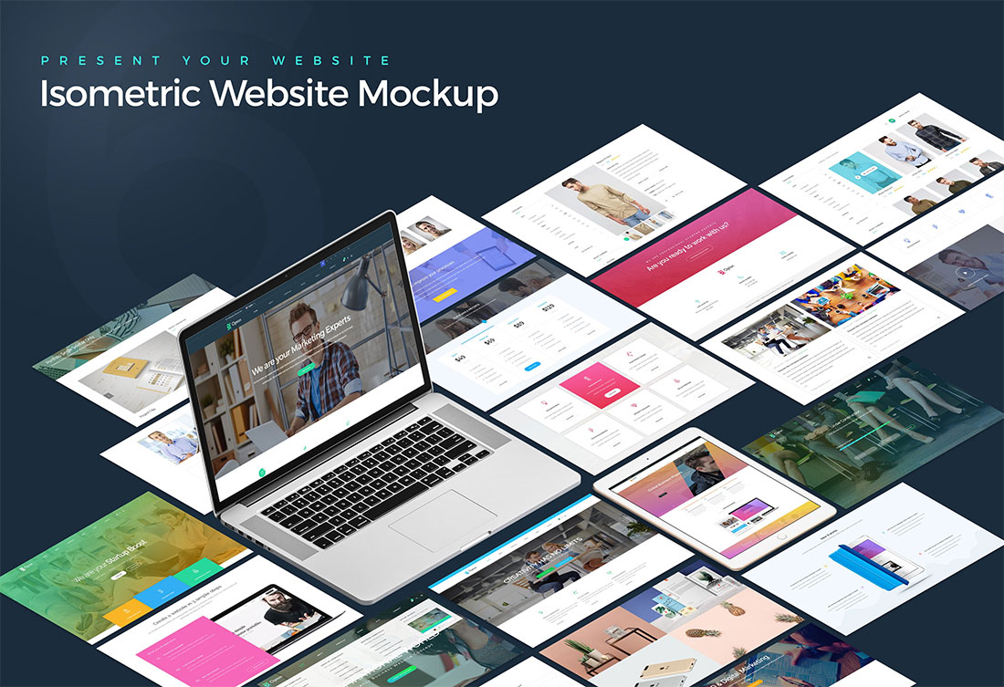 Download 36 Best Website Mockups For Building Innovative Websites Colorlib
