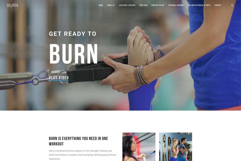 18 Best Gym sites Design Inspiration 2021 Colorlib