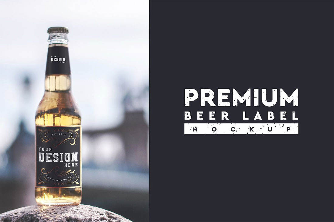 Download 39 Awesome Beer Bottle Mockups For Brewing Industry Colorlib