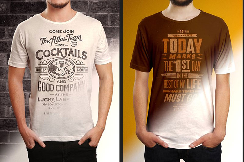 Download 40 Amazing White T-shirt Mockups for Graphics Design - Colorlib