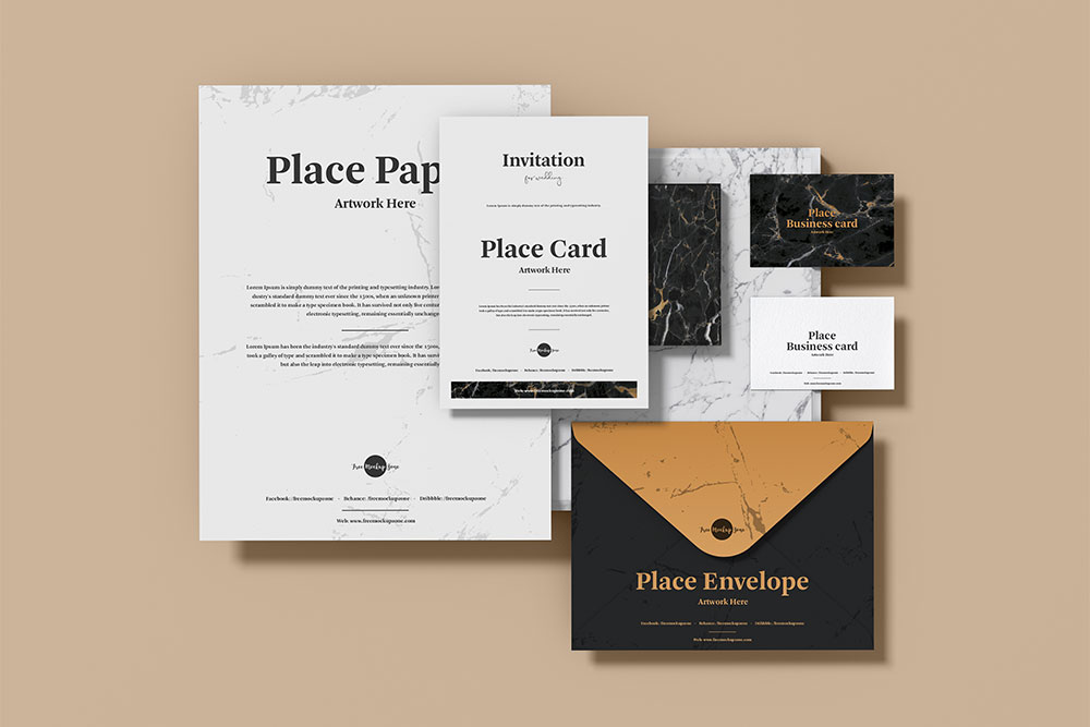 Download 39 Awesome Stationery Mockups For Professional Branding ...