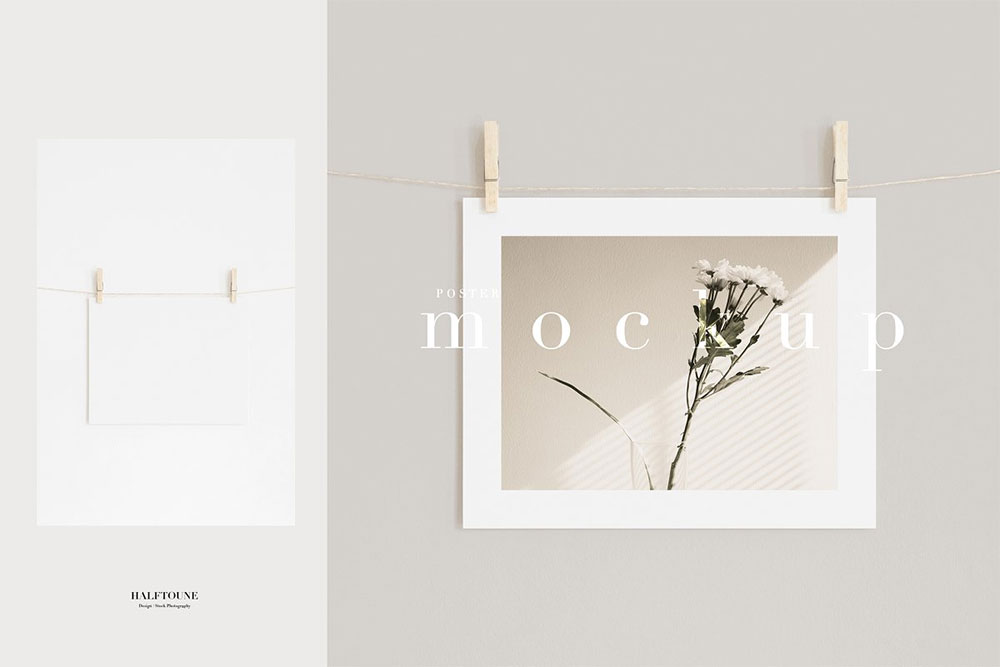 Download 42 Horizontal Poster Mockups For Effective Marketing Colorlib