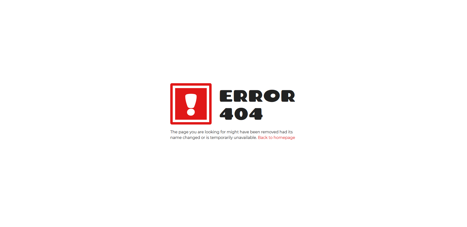 404 html error template