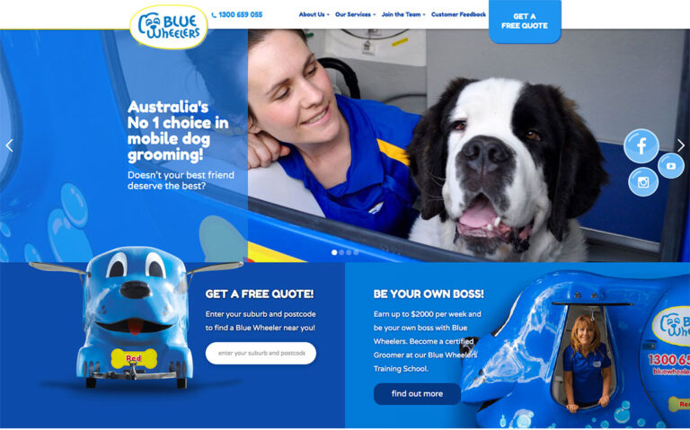18 Stunning Dog Grooming Websites 2026