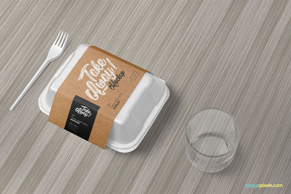 food packaging mockups
