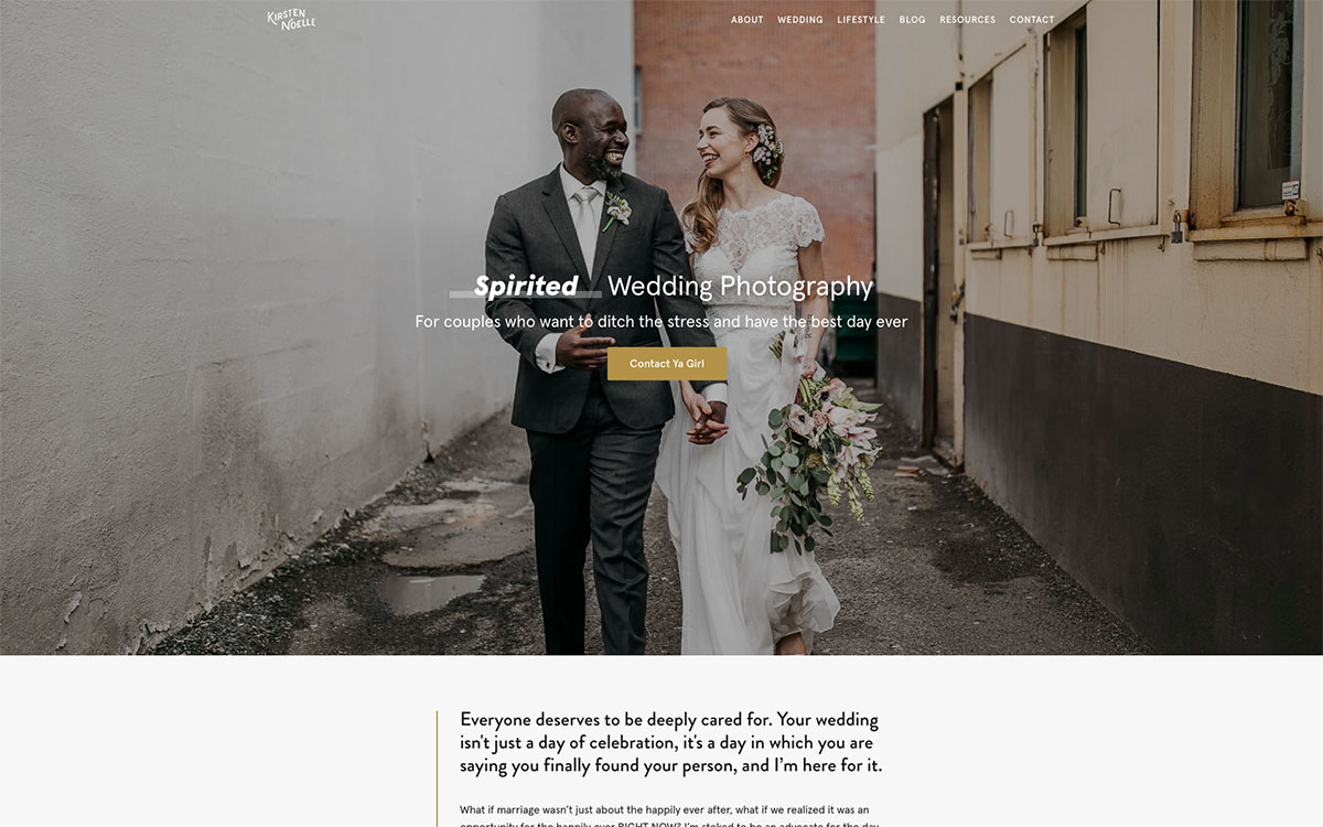 5 wedding photography websites