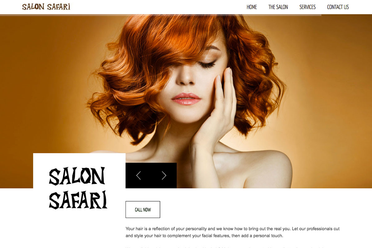 6 beauty salon websites