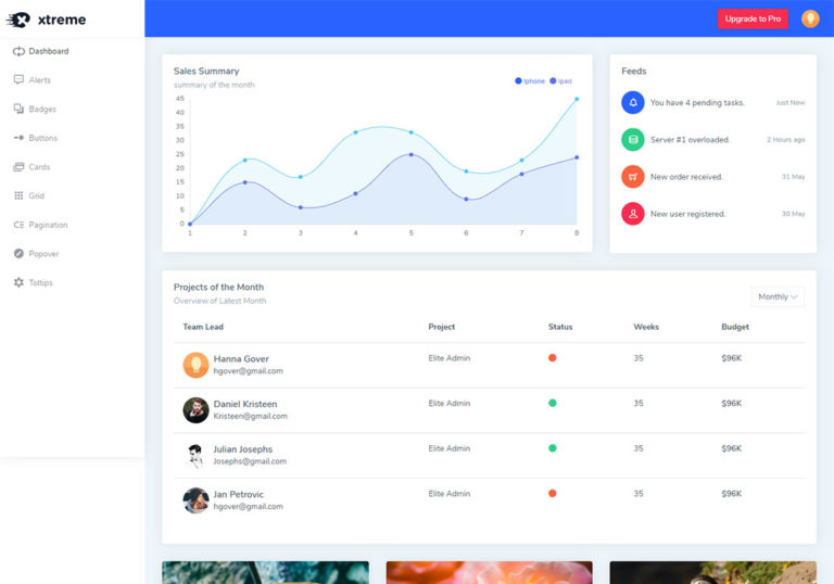 35 Free React Templates And Themes – HKVZU