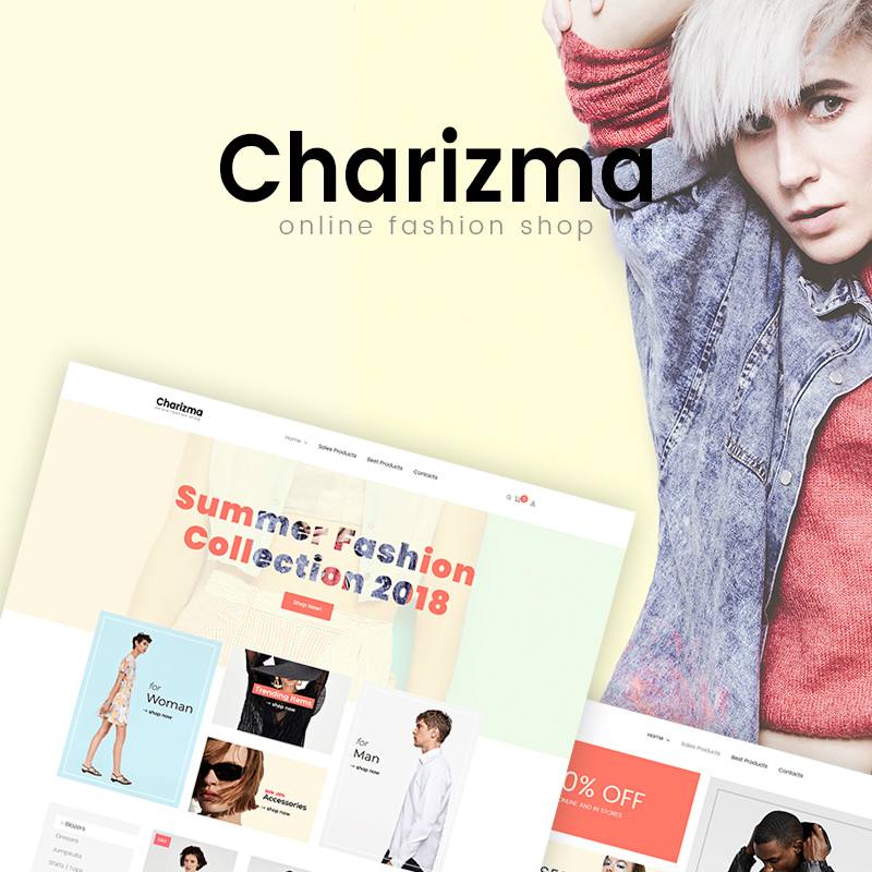 Charizma - Fashion Store Elementor WooCommerce Theme