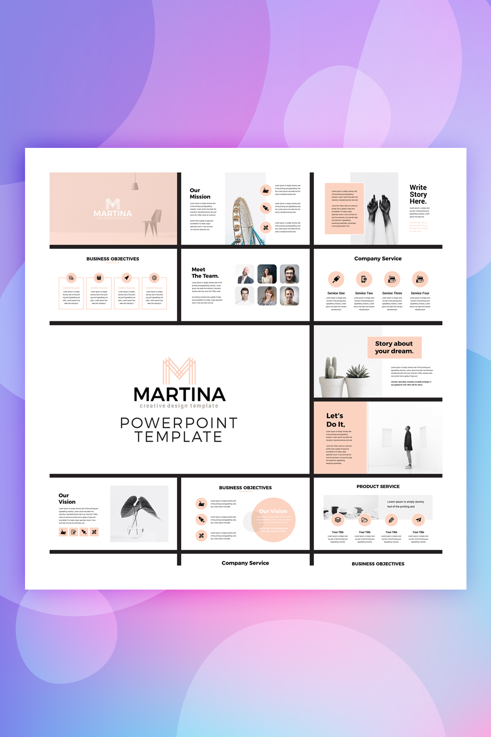 25 Creative Powerpoint Keynote Templates Colorlib,Annual Report Layout Design Template