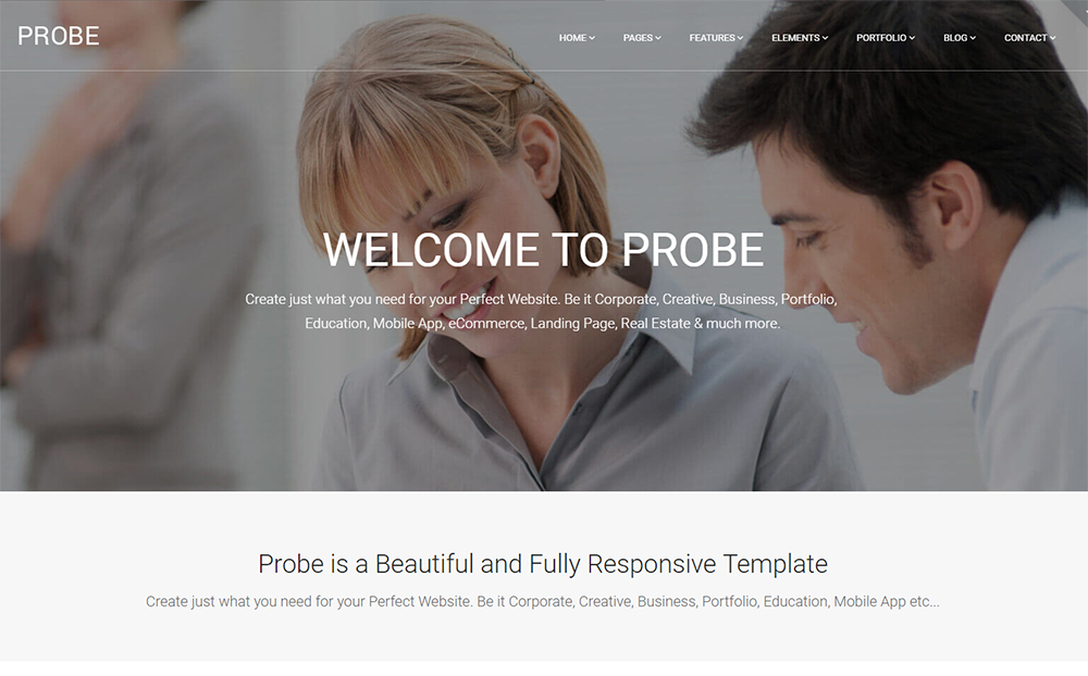 Probe - Responsive Multi-Purpose With Page Builder | Corporate Joomla Template