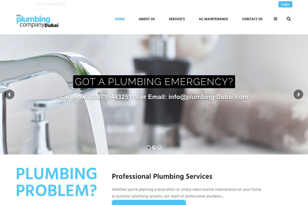 17 Best Plumbing Websites Design For Inspiration 2020 - Colorlib