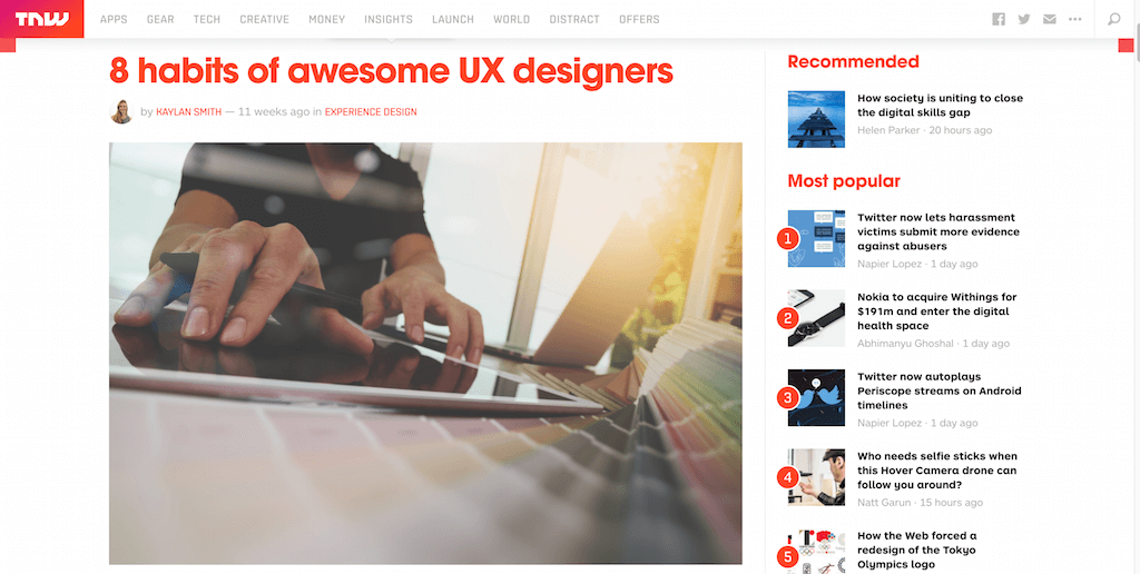 8 habits of awesome UX designers