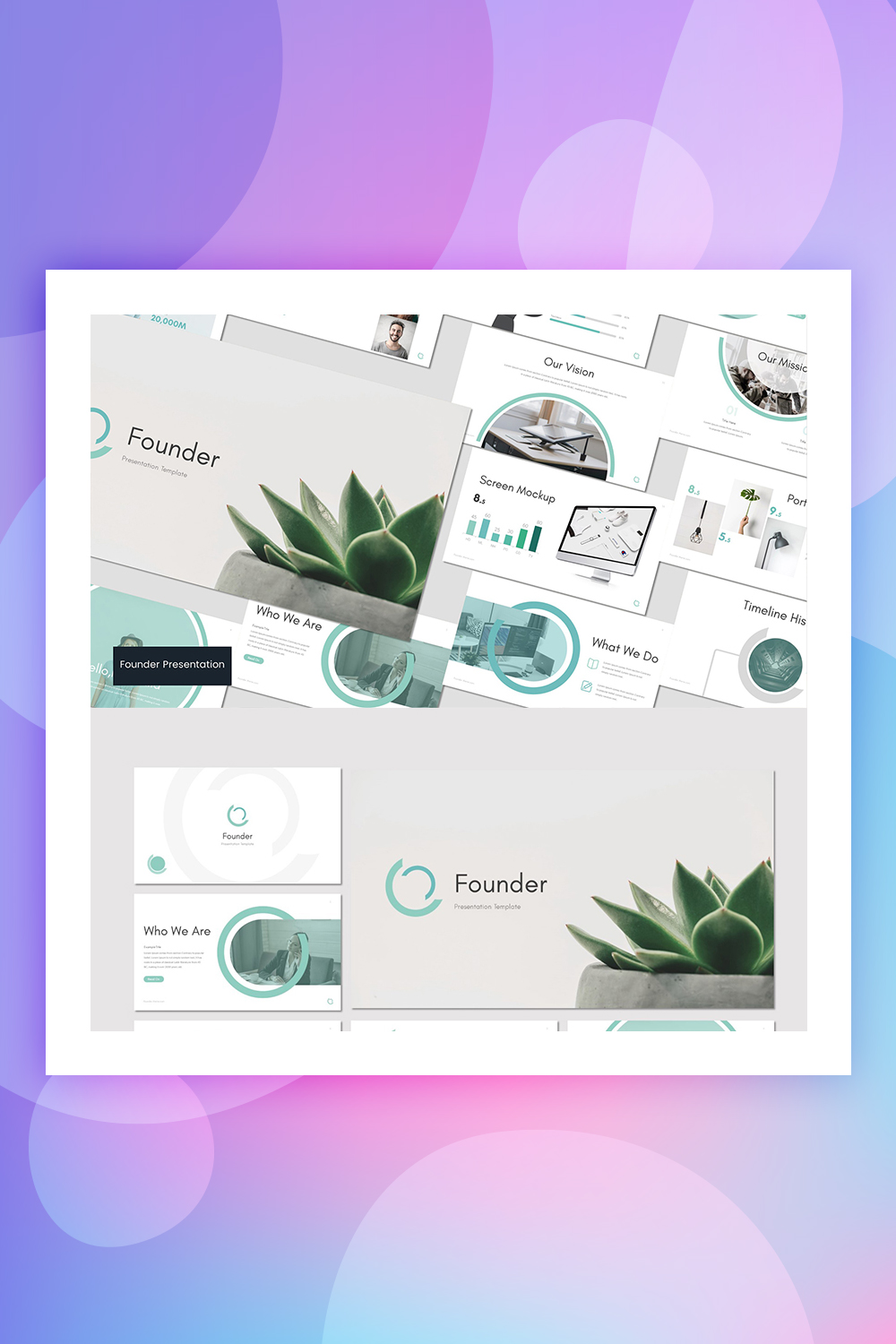 Founder - PowerPoint Template