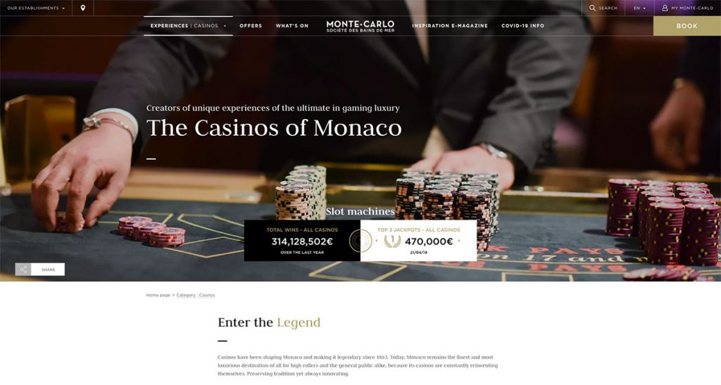 How many casinos in monaco