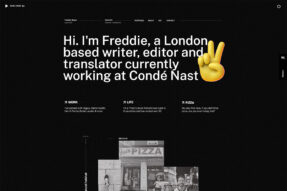 writing portfolio examples