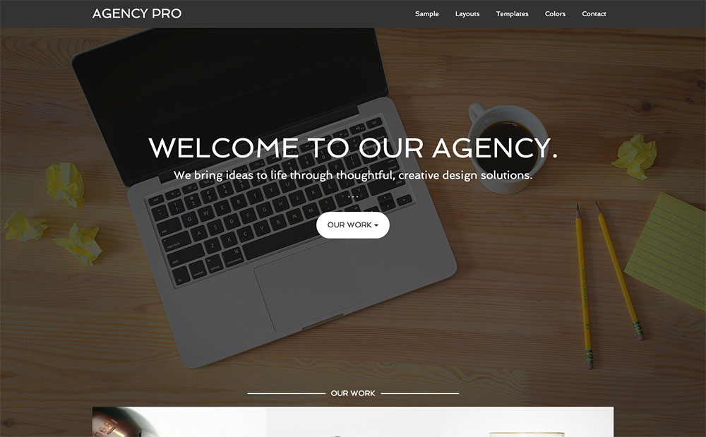 Agency Gensis child theme