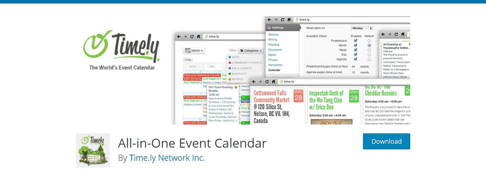 All-in-One Event Calendar