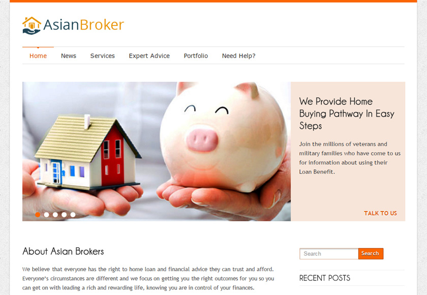 Broker WordPress Theme