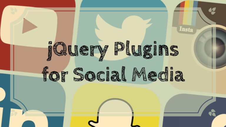 6 Best jQuery Plugins for Social Media Sharing 2023 - Colorlib