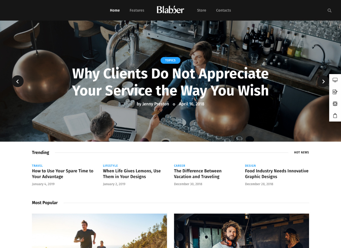 Blabber | All-in-One Elementor Blog & News Magazine WordPress Theme + RTL