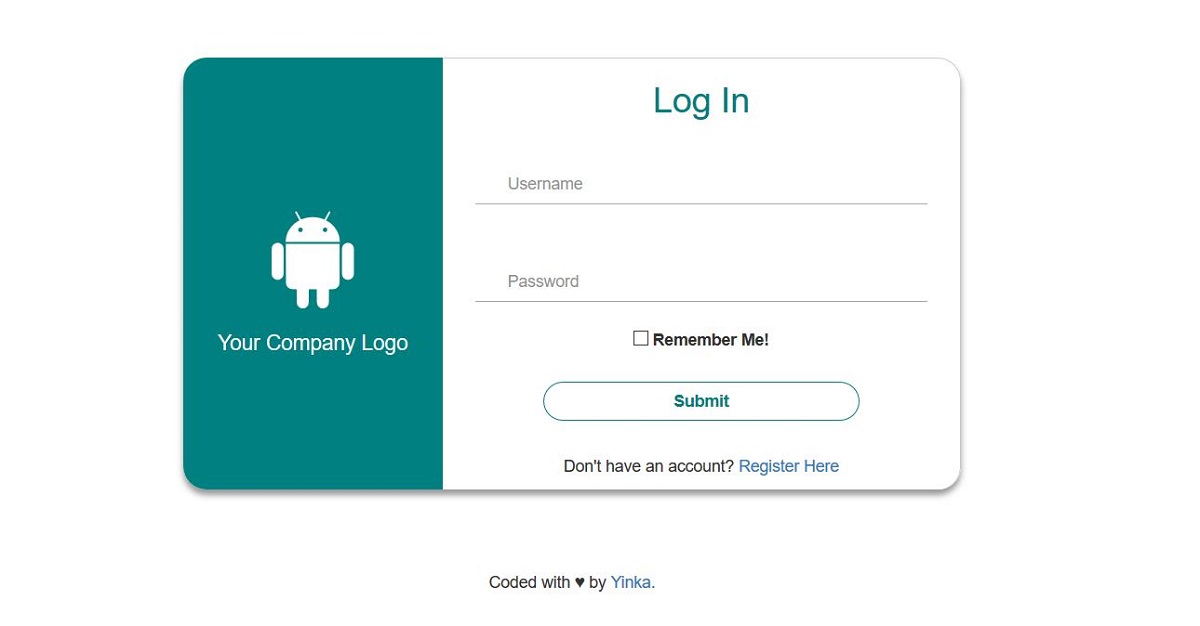 Bootstrap 4 Login Form Template Denah Bootstrap 4 Login Form Template Denah