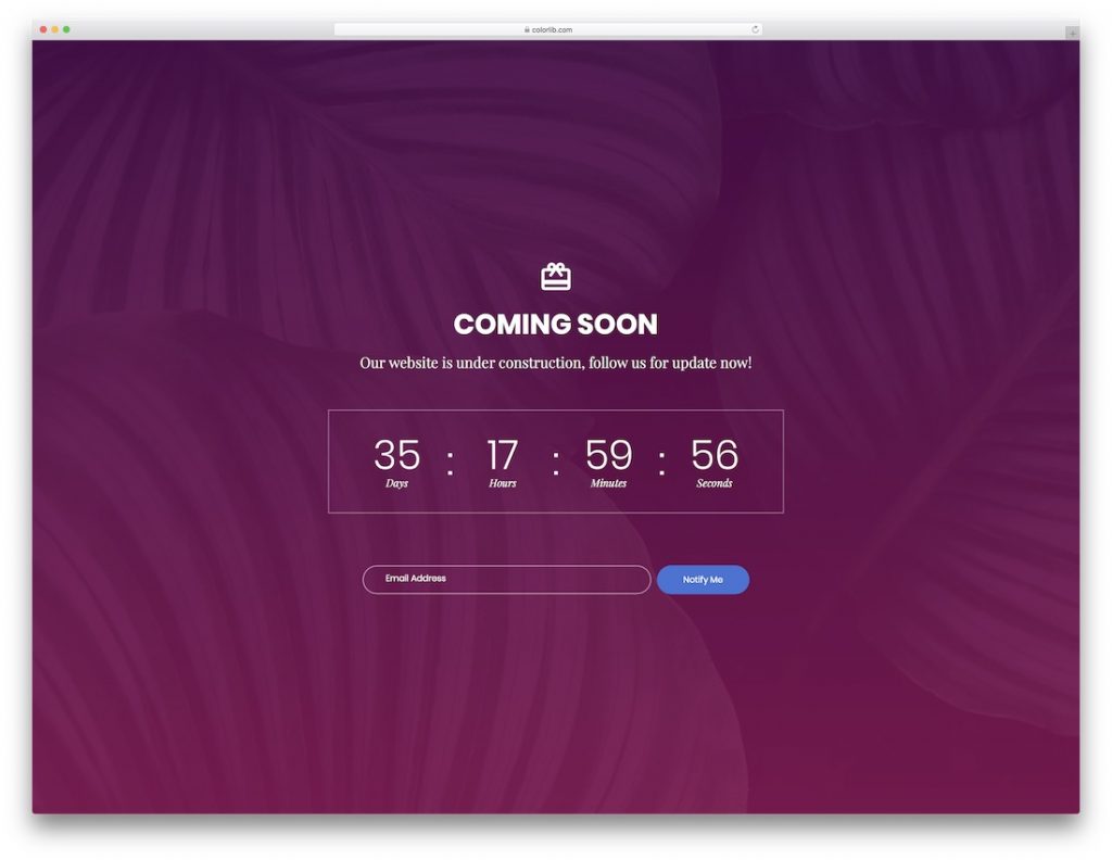 35 Best Free Under Construction & Coming Soon Templates 2026 Colorlib