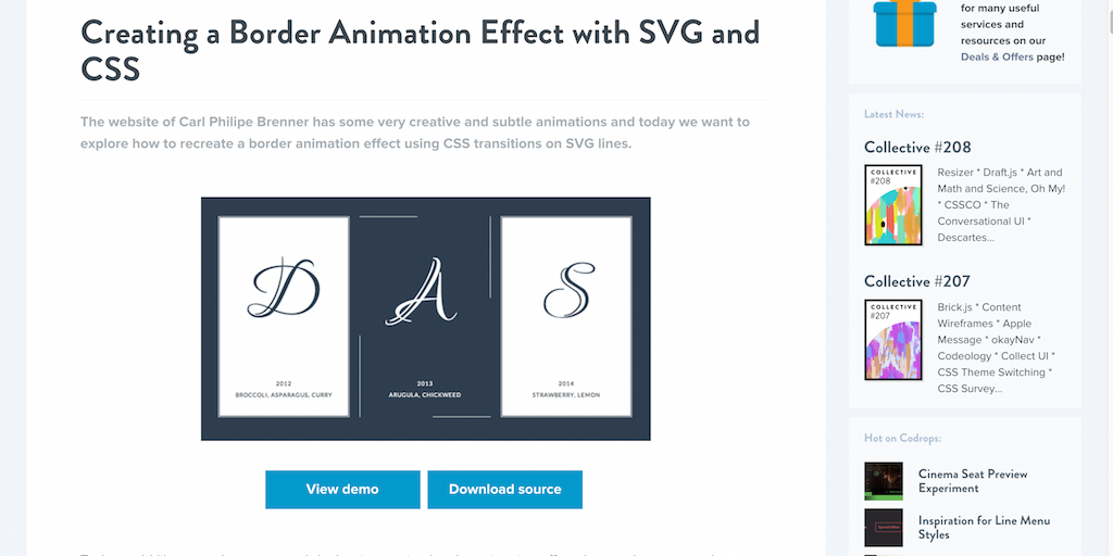Download Top 27 Examples of SVG Animations for Web Designers and ...